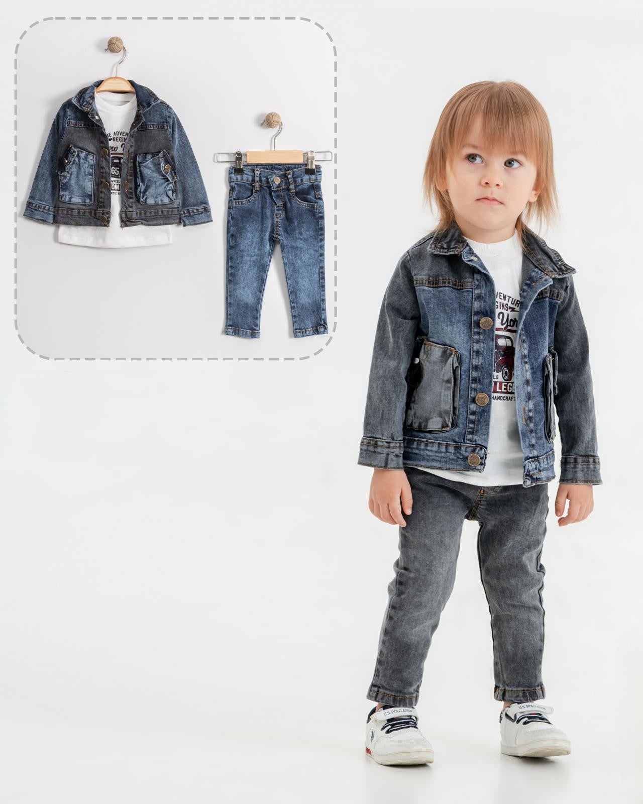 Adventure Denim Jacket Set